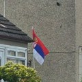 Evo zbog čega je jedan navijač Škotske u svom dvorištu razvio zastavu Srbije: Razlog je zaista urnebesan!