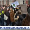 U toku blokade Rektorata i nekoliko fakulteta u Beogradu i Novom Sadu: Više zahteva studenata