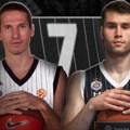 Partizan igra u dresovima koje su nekada nosili Kecman i Bogdanović