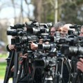 Ispred Vlade Srbije akcija solidarnosti s novinarima u Gazi