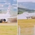 Pogledajte kako je hrvatski avion sleteo sa piste: Isplivao jeziv snimak, otkazao levi motor?! (video)