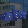 Fon der Lajen: Uoči 35 Dana nezavisnosti Ukrajine zgrada EU osvetljena ukrajinskim bojama