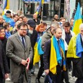 У Београду одржан "Марш солидарности са Украјином": Погледајте призоре са лица места