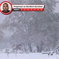 Temperatura pala za 30 stepeni, građani u šoku: Sneg veje u ovom delu Srbije, napadaće i do 20 cm