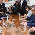 Vučić sa ministrom nacionalne odbrane Republike Grčke Nikolaosom Dendijasom