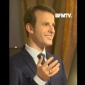 VIDEO: Voštana figura Makrona ukradena i stavljena iz protesta ispred ruske ambasade u Parizu