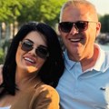 (Foto) "Čista radost": Milena Popović u zagrljaju Igora Jurića: Pripila se uz njega, a osmeh ne skida