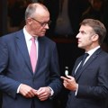Makron i Merc jedistveni u odgovoru Americi, spor oko projekta u Evropi Prva poseta francuskog predsednika Berlinu od dolaska…