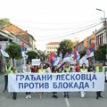 Naprednjaci ponovo blokirali ulice Leskovca na skupu protiv blokada