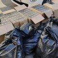 Niška policija zaplenila 490 kilograma rezanog duvana i 60.000 ručno pravljenih cigareta