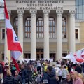 Studentski protest "Sever zove" u Subotici, treći dan blokade suda u Novom Sadu