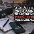 Ako želite da Zrenjanin ima glas koji ne zavisi ni od koga – podržite portal Volim Zrenjanin Podržite portal Volim Zrenjanin…