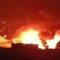 Prevozio misteriozni vojni teret: Ovo je avion ruskog Ministarstva odbrane koji nestaje u plamenu na pisti u Tadžikistanu…