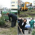 „Produžimo život jelkama” u Ulici Zmaj Ognjena Vuka novih 16 stabala