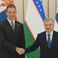 Marko Đurić i predsednik Uzbekistana o jačanju veza Beograda i Taškenta