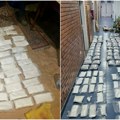 (Foto, video) Velika akcija novosadske policije: Kod Inđije i u Novim Karlovcima zaplenjeno preko 100 kilograma narkotika!