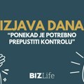 Izjava dana: „Ponekad je potrebno prepustiti kontrolu“