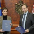 Žiofre predao premijerki Brnabić Izveštaj EK o Srbiji: Ne vidimo napredak u usklađivanju sa spoljnom politikom EU