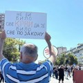 Deset meseci od pada nadstrešnice u Novom Sadu, protest srednjoškolaca