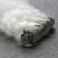 Пожар на борду код холандске обале смањеног интезитета