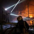 Ukrajinski zvaničnici: Ruski napad dronovima izazvao požar u Harkovu