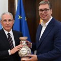 Vučić sa azerbejdžanskim ministrom: Srbija posvećena globalnoj borbi protiv klimatskih promena