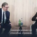 ''Sa predsednikom Alijevim razgovarao sam o bilateralnim odnosima'' Vučić sa liderom Azerbejdžana (video)