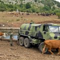 Cisterne sa pijaćom vodom stigle na suvu planinu: Obezbeđena voda za krave i konje zbog presušenog izvorišta