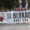 Novi Sad: Građani se okupljaju ispred Filozofskog, kordon policije ispred, policija i unutar zgrade