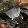 Delovi rasuti po putu, kola zgužvana kao limenke: Teška nesreća kod Kruševca: Dva automobila se sudarila s kamionom