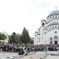(Foto, video) Svetinja u Beogradu još samo sutra Pojas Presvete Bogorodice napušta Beograd: Srbija ovo ne pamti, vernici…
