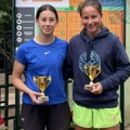 Anastasija Cvetković je šampionka Srbije u dublu