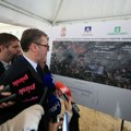 U toku izgradnja Severne obilaznice: Vučić: Ona rešava oko 80% problema koje Kragujevca ima (FOTO)