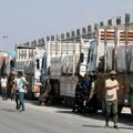 Kamioni sa trgovačkom robom stigli u Rafu