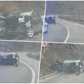 Teška saobraćajka kod Zvornika, automobili zgužvani: Vozila se poprečila na putu, saobraćaj usporen (video)