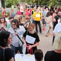 U Kragujevcu skup podrške studentu Luki Stevanoviću koji je u kućnom pritvoru