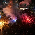 Mundijalska atmosfera u centru Novog Pazara (FOTO)