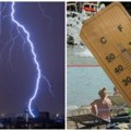 RHMZ upozorava Opasno vreme, danas vrelo, sutra vremenske nepogode, Beograd trenutno najtopliji grad