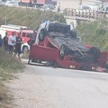 Preticao kamion, pa izgubio kontrolu nad vozilom i prevrnuo se na krov: Teška saobraćajna nezgoda kod Zlatibora