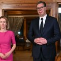 Vučić dočekao Kaju Kalas u vili "Mir"