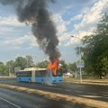 Zapalio se autobus javnog prevoza, nema povređenih