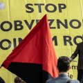 (Foto) "nismo topovsko meso": Protest protiv obaveznog vojnog roka u Zagrebu: "Da država pošteno plaća, imala bi dovoljno…