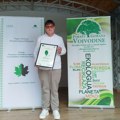 Nikola Stanković dobitnik „Zelenog lista“:Priznanje Leskovčaninu koji sadi budućnost