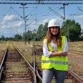 Tvoja reč Biljana Ćulibrk (28), inženjer-asistent na brzoj pruzi Novi Sad – Subotica kaže da radi super posao