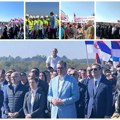 Vučić na otvaranju auto-puta Ruma-Šabac: Radimo i gradimo (foto/video)
