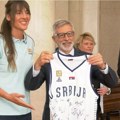 Košarkašice Srbije na prijemu u ambasadi Francuske (VIDEO)