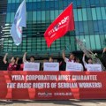 Sindikalci “Jure” iz Južne Koreje podržali štrajk svojih kolega u Leskovcu