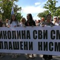 Skup podrške studentkinji Nikolini Sinđelić završen ispred Vlade