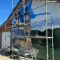 Najveći mural manastira Ježevica nastaje u Lipnici kod Čačka