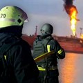 (Видео) Русија погодила танкер пун гаса на: Дунаву?! Наређена евакуација становништва, куља црни дим са брода